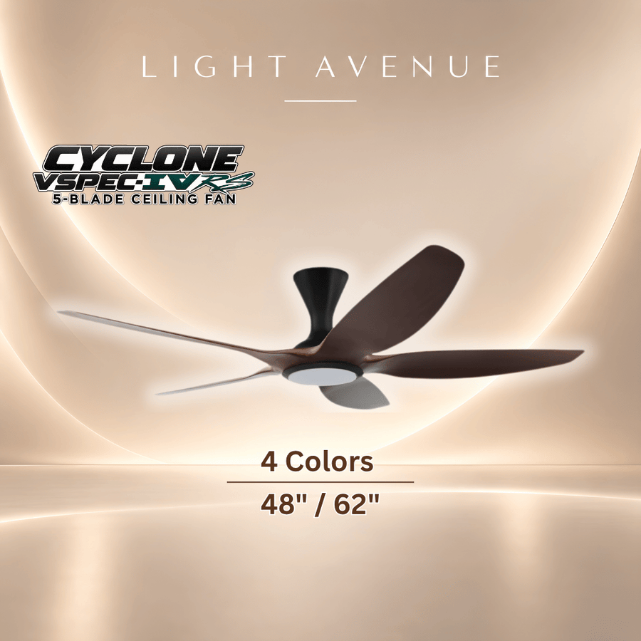 Point One Technology - Cyclone VSPEC-IV RS 48"/62" 5 Blade (LED Optional)