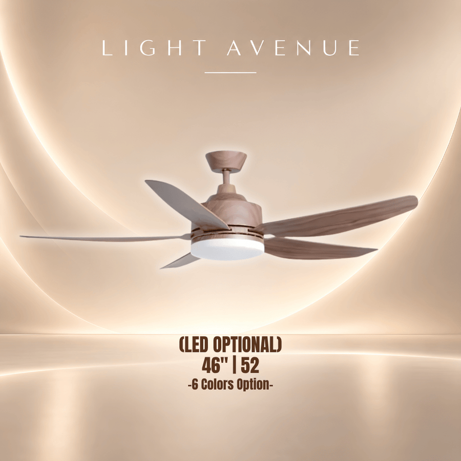 Crestar Airis+ Smart Ceiling Fan 5 Blade 50"/56" — ceiling fan product image 1 at Light Avenue Singapore