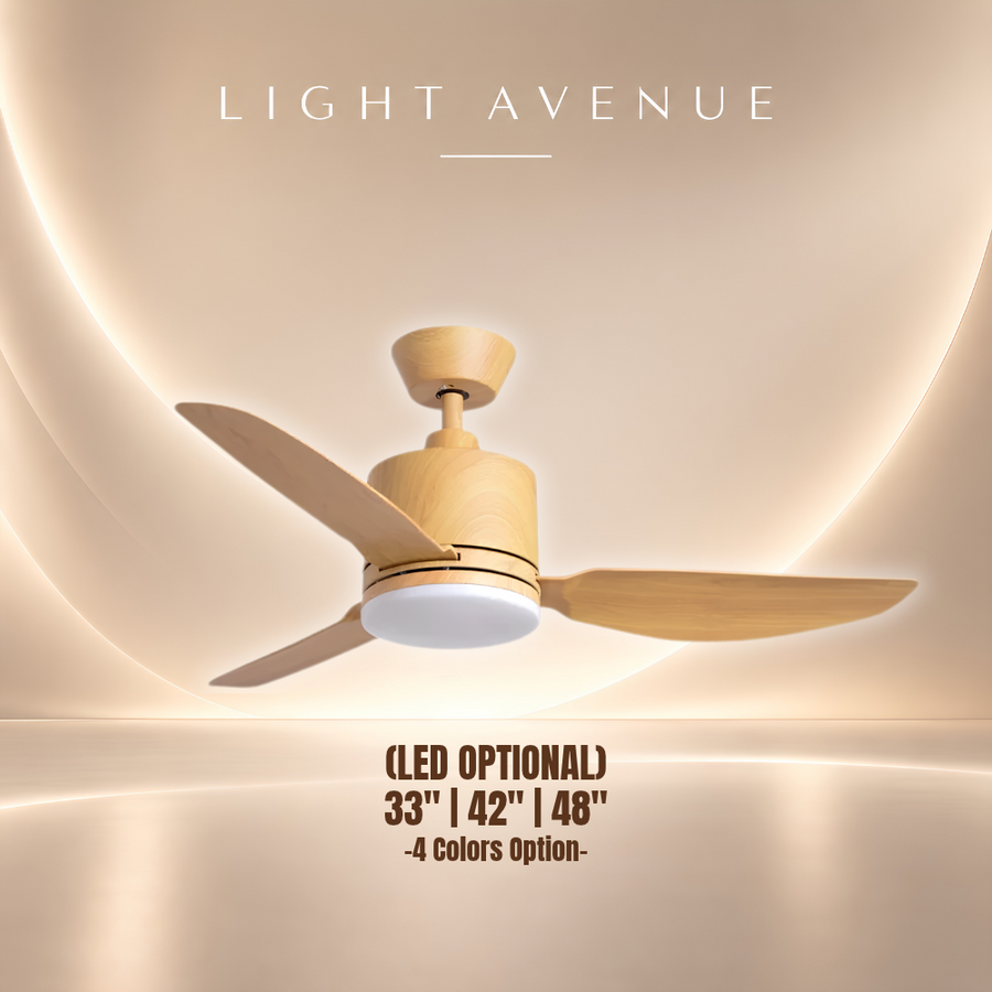 Crestar Airis+ Smart Ceiling Fan 3 Blade 33"/42"/48" — ceiling fan product image 1 at Light Avenue Singapore