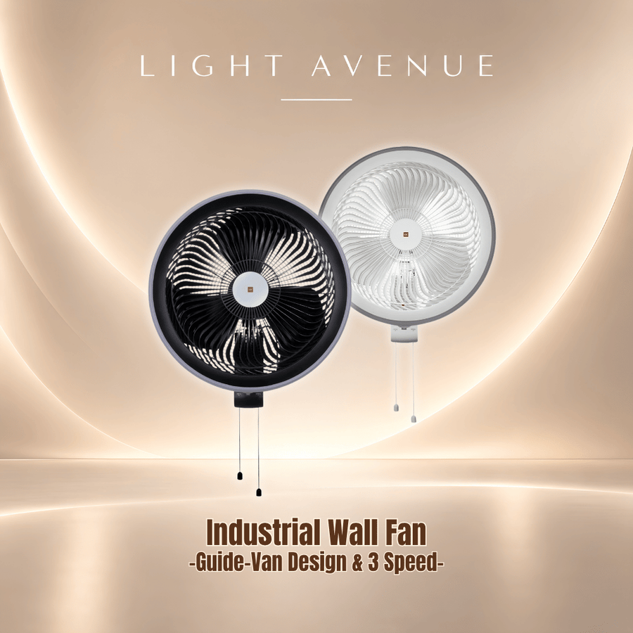 KDK 20'' Industrial Wall Fan With Guide-Van Design & 3 Speed - YU50X – product image