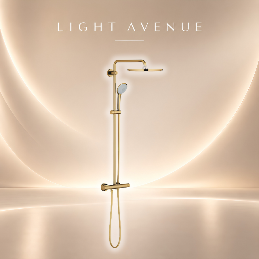GROHE Euphoria 310 Rainshower System with Thermostatic Mixer – 26075GL0
