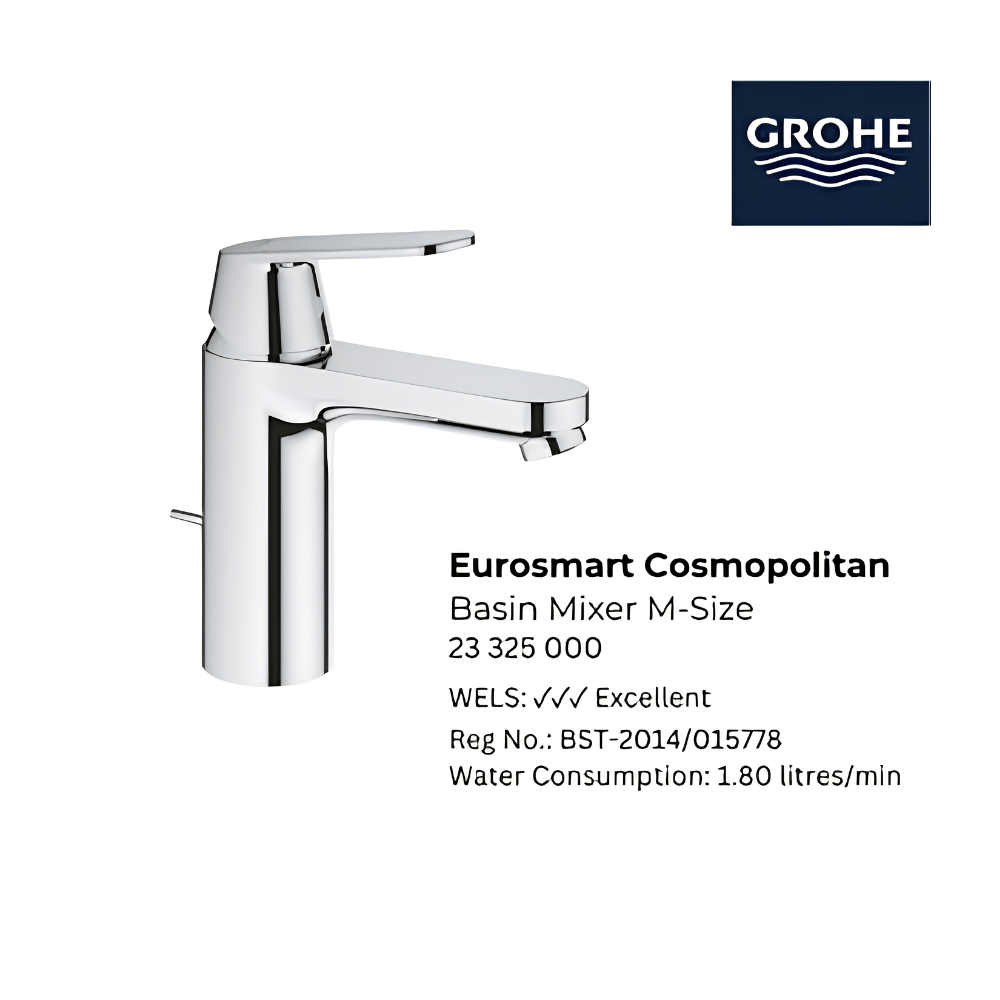 GROHE Eurosmart Cosmopolitan Basin Mixer M-Size – 23325000