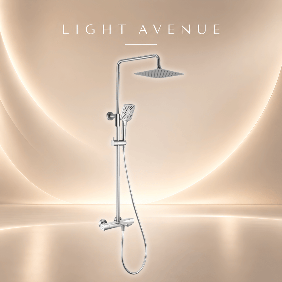 Rigel Thermostatic 3 in 1 Shower Set - 5 Colors | TSME14459T