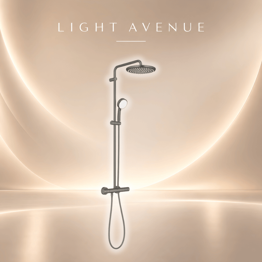 GROHE Tempesta Cosmopolitan Rainshower System with Thermostatic Shower Mixer – 26670AL0
