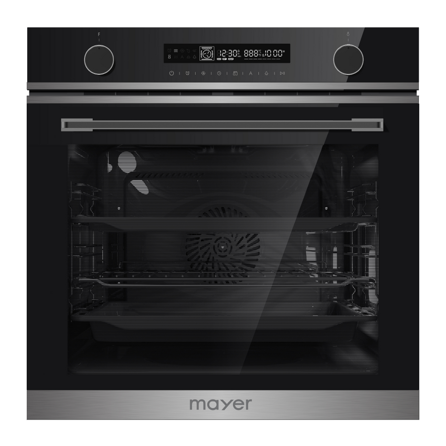 Mayer 60cm 75L Built-in Catalytic Oven MMDO13C