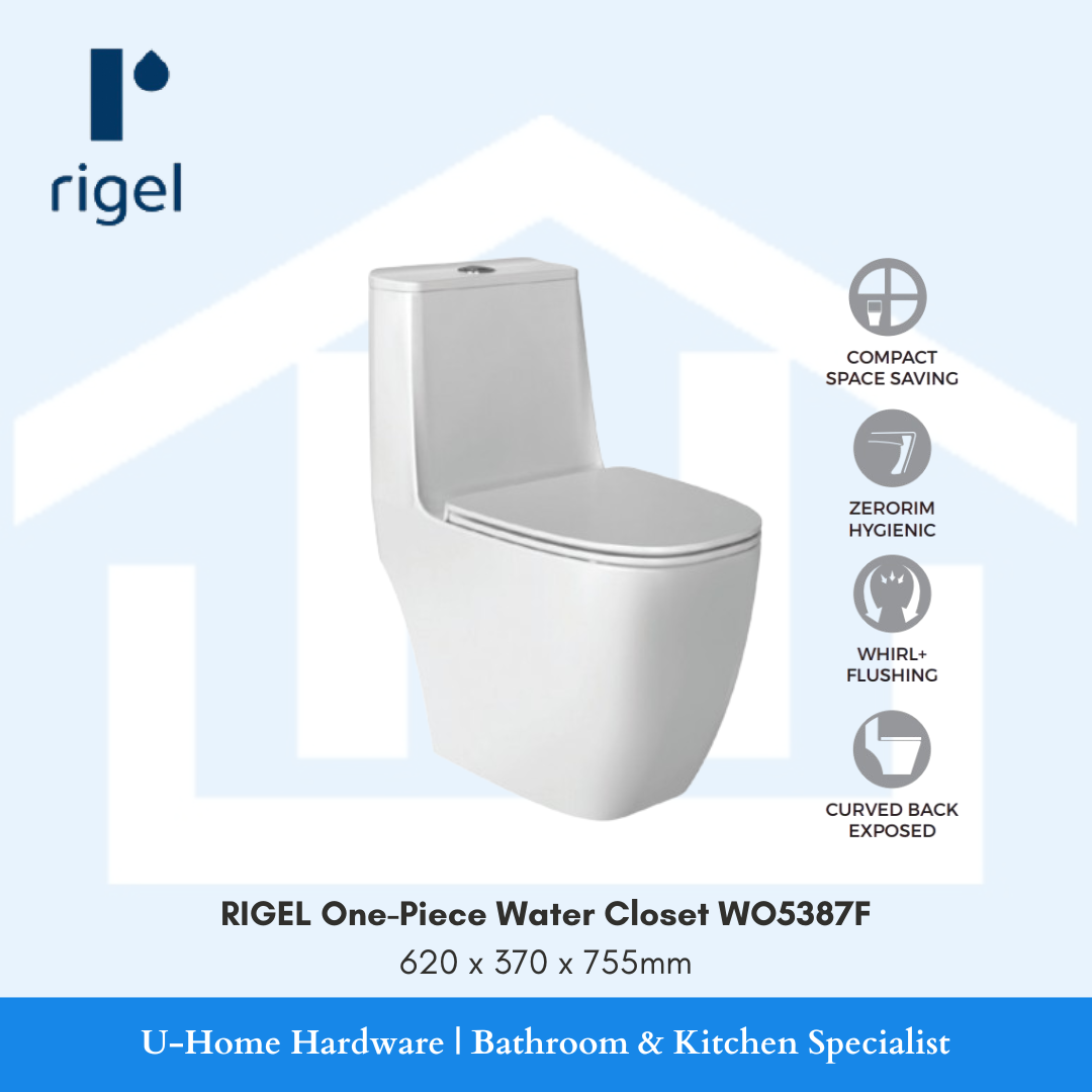 Rigel WO5387F One Piece Water Closet