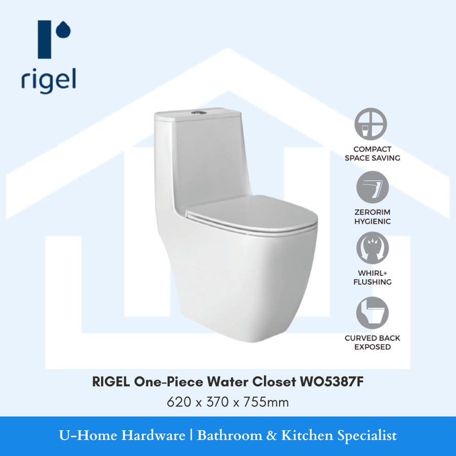 Rigel WO5387F One Piece Water Closet