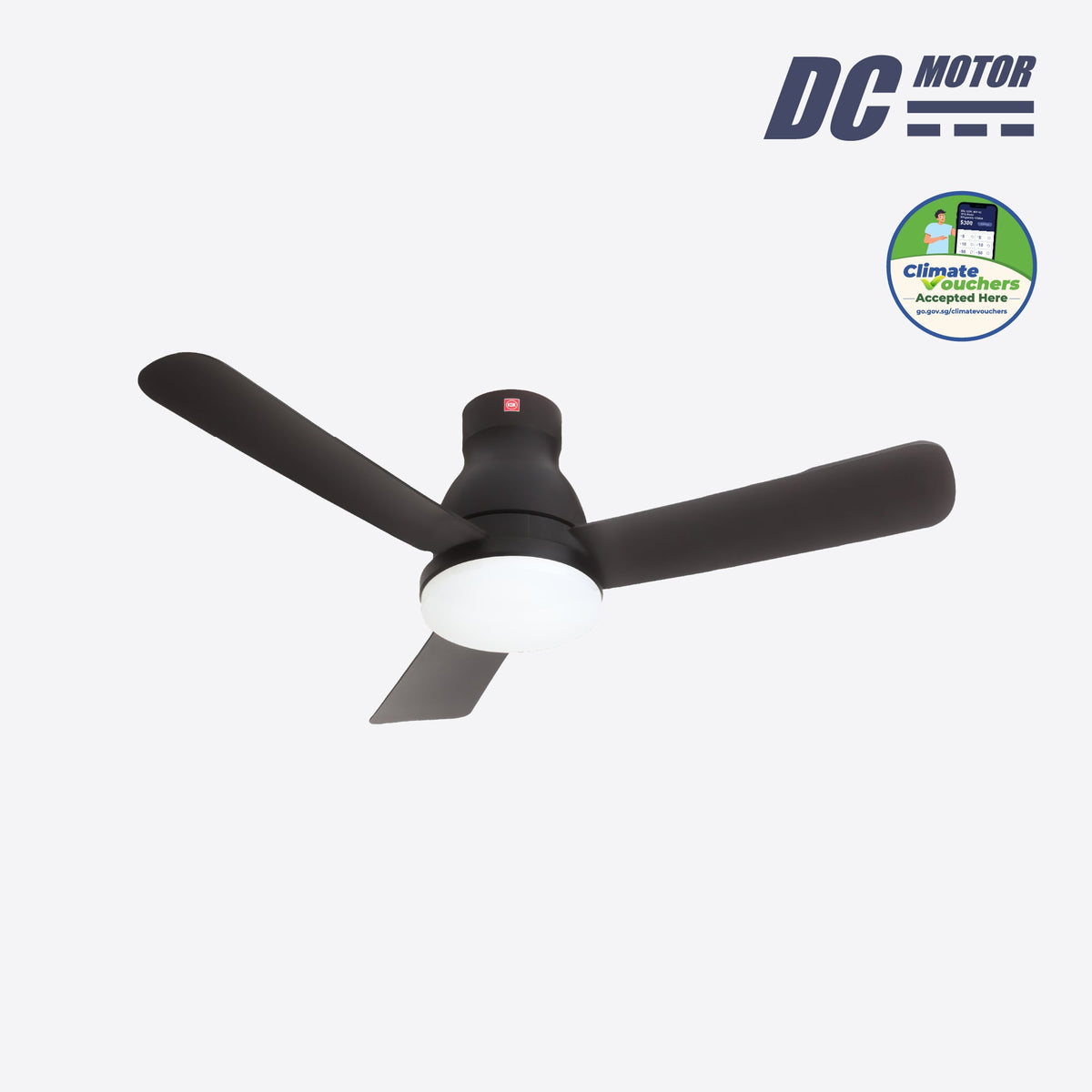 KDK U48FP Ceiling Fan 48'' with LED (3 Blade Ceiling Fan)