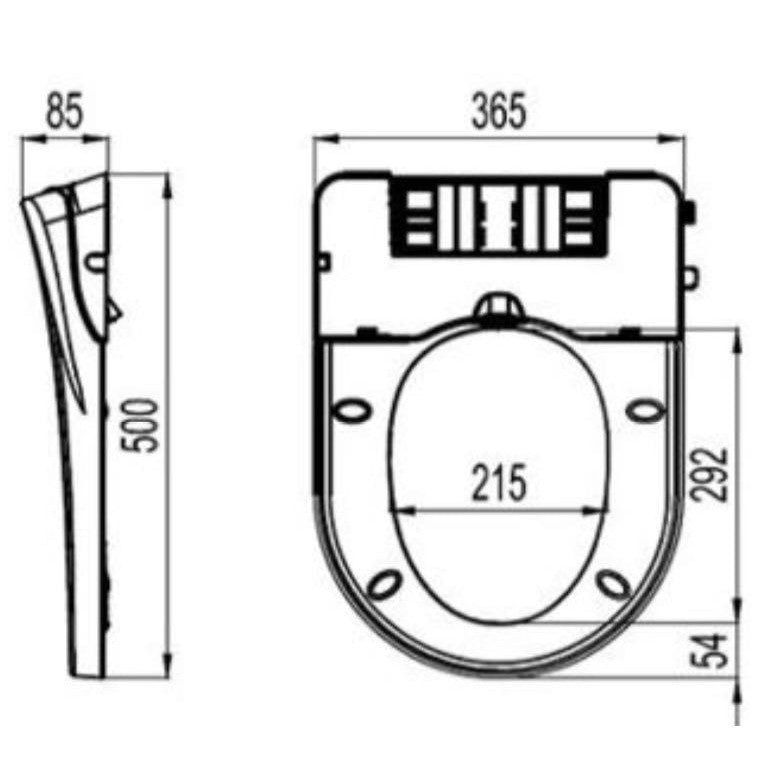 AALTO Wiktoria AL8090 1-Piece WC