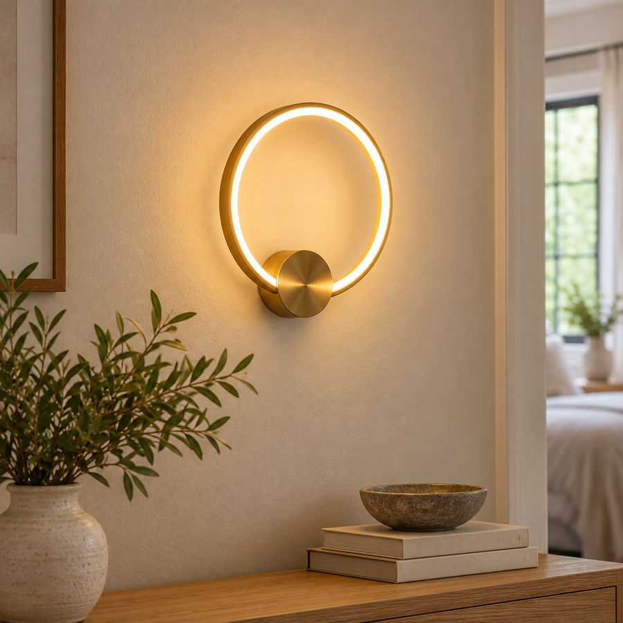 6329 Circular LED Wall Light