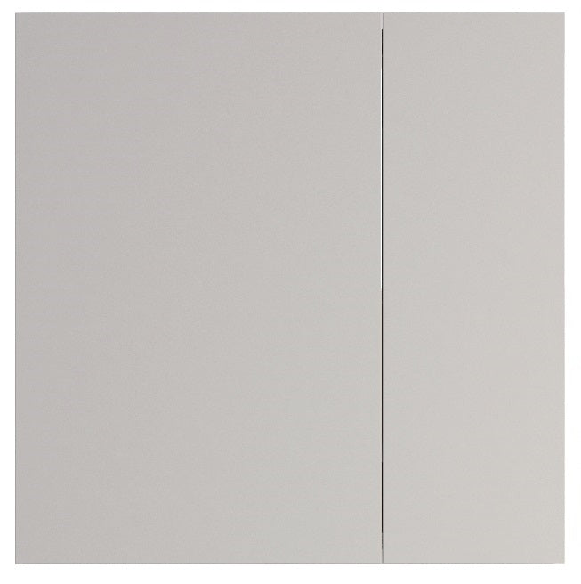 Cubi Mirror Cabinet Pearl Grey