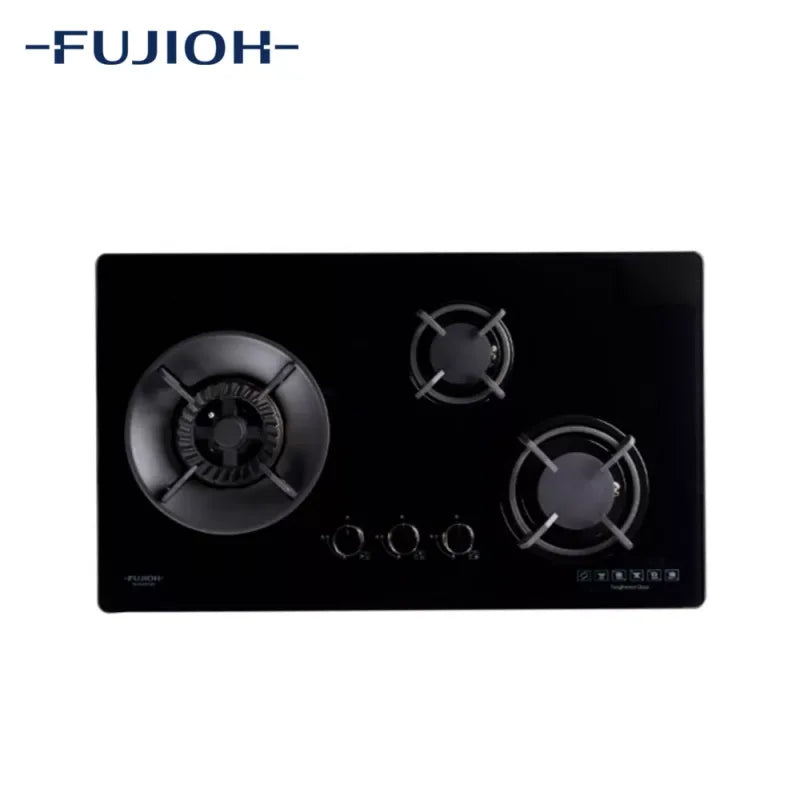 FH-GS5035 SVGL GAS HOB WITH 3 DIFFERENT BURNER SIZE