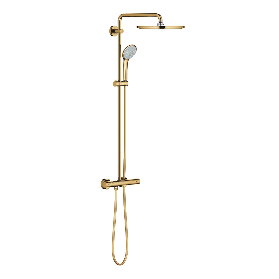 Grohe 26 075 GL0 Euphoria 310 Rainshower System with Thermostatic Mixer