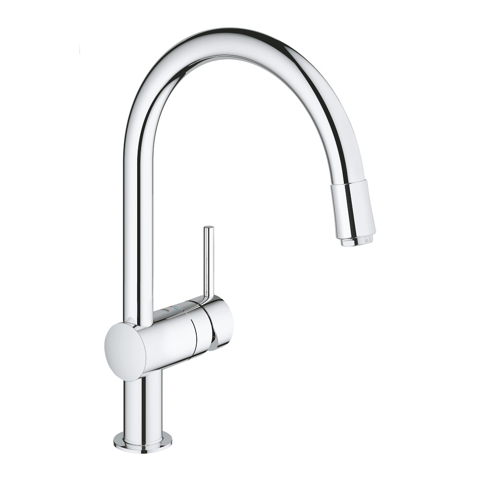 GROHE Minta 32918000 C-spout kitchen mixer in chrome