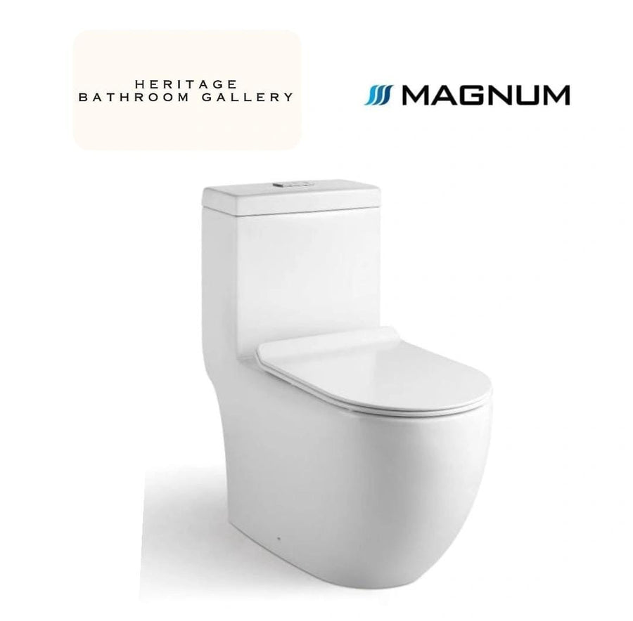 Magnum M938 One-Piece Toilet Bowl Tornado Flush