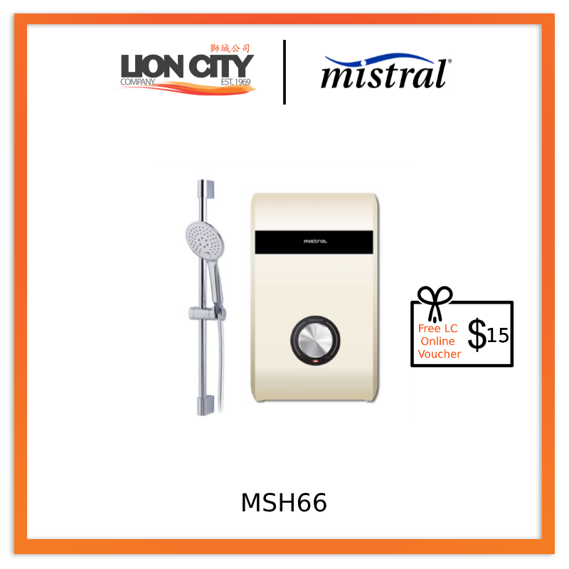 Mistral Instant Shower Heater MSH66