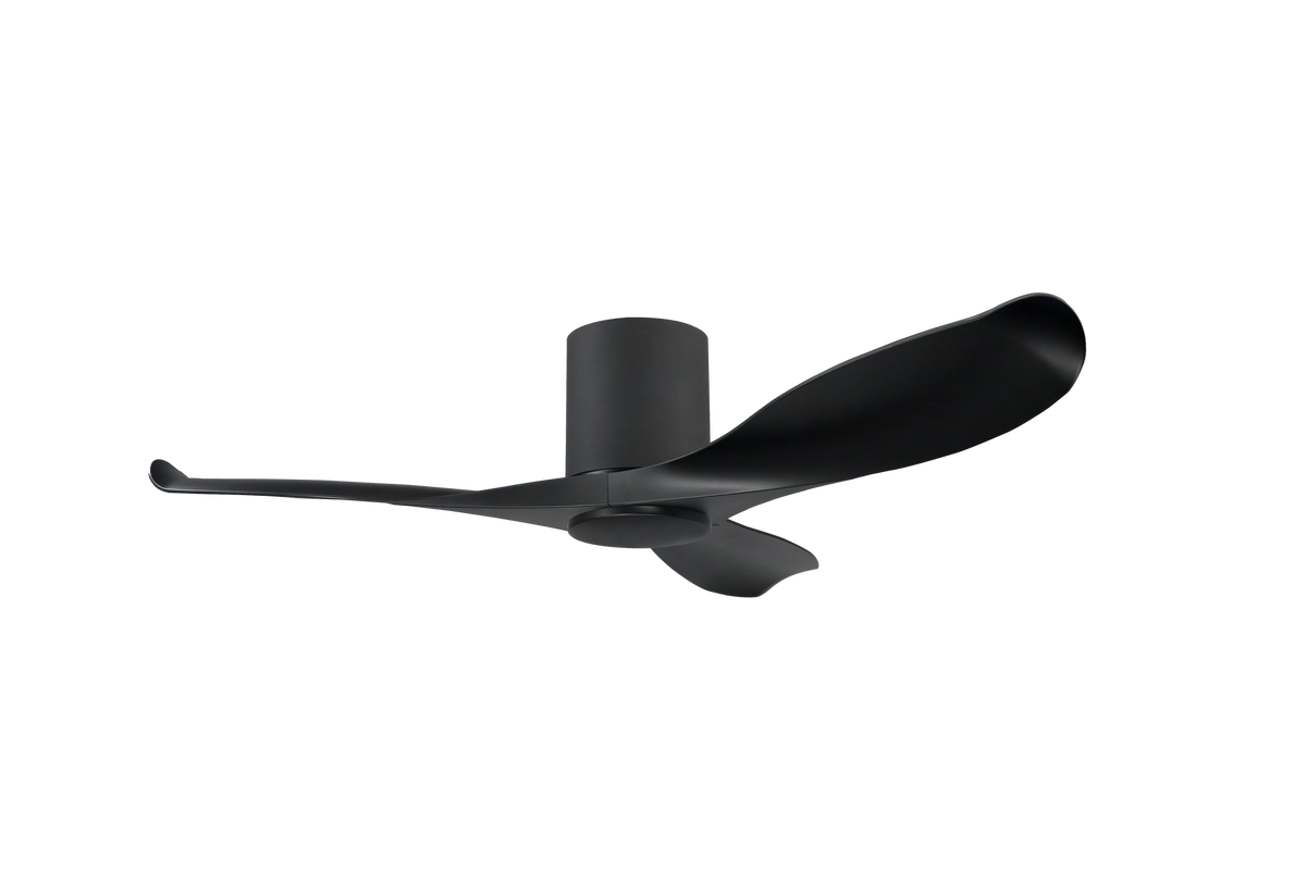 Point One Gust 06 VSPEC-III 3 Blade Smart WiFi Ceiling Fan (Black Hugger)