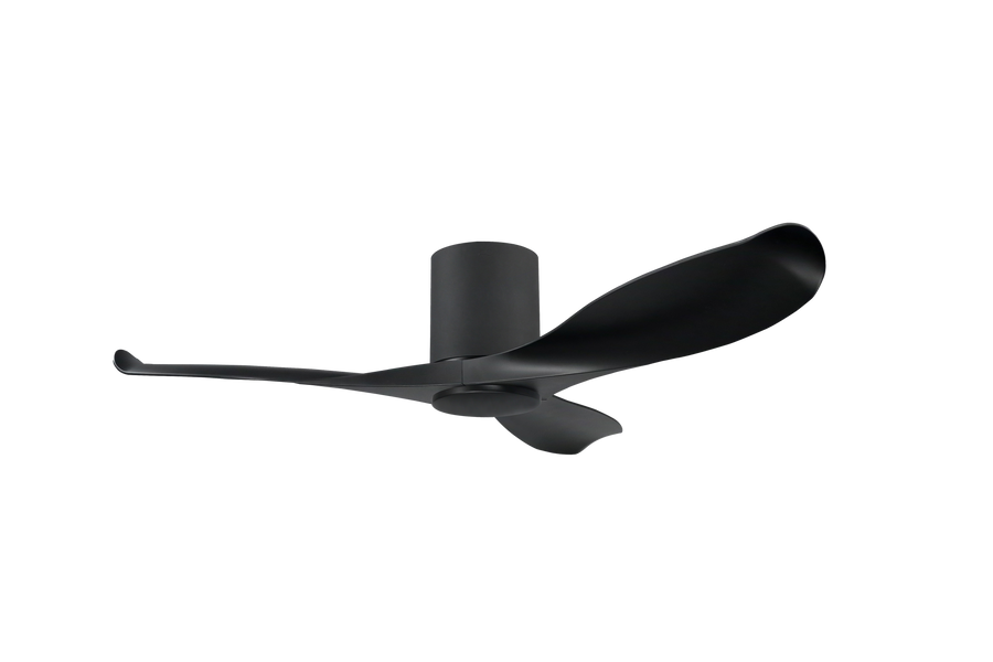 Point One Gust 06 VSPEC-III 3 Blade Smart WiFi Ceiling Fan (Black Hugger)