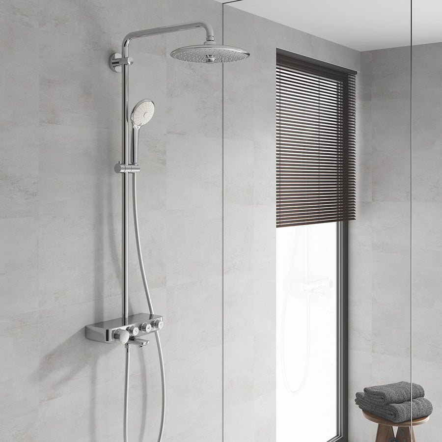 Grohe 26 608 000 Euphoria Smartcontrol 260 Shower System With Thermostatic Bath Mixer