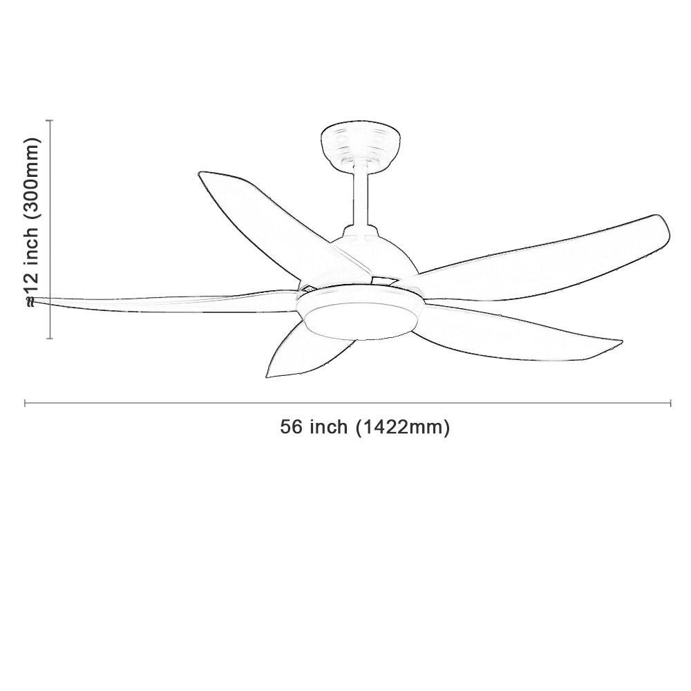 Fanco Galaxy 5 Ceiling Fan 38"/48"/56"
