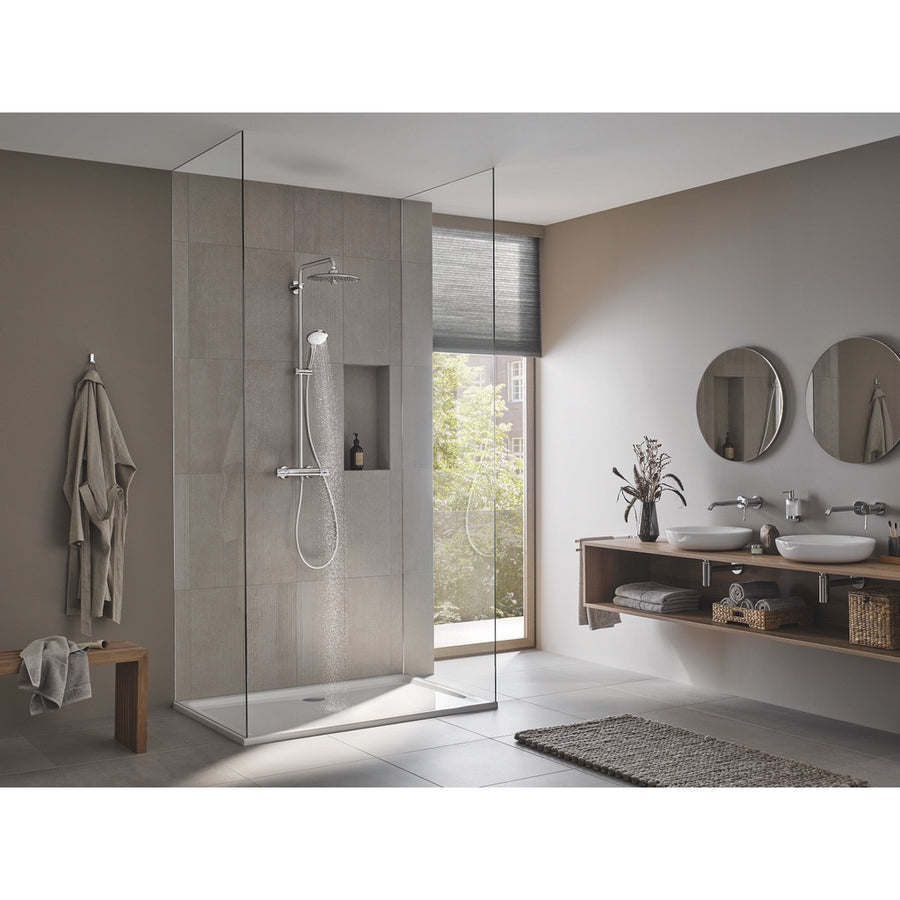 Grohe 27 296 003 Euphoria 260 Shower System with Thermostatic Shower Mixer