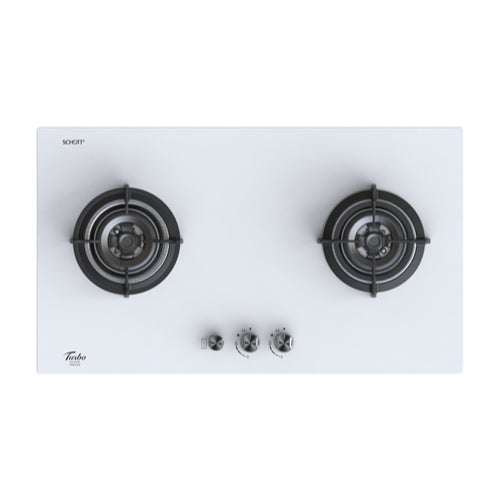Turbo Incanto T882-SSV/GV-BK/GV-OW 88cm 2 Burners Built-in Hob