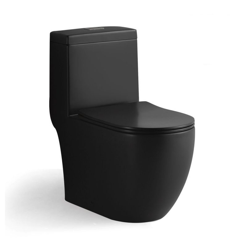 Magnum Toilet Bowl M-919 Turbo Tornado Flushing 1-Piece Toilet Bowl