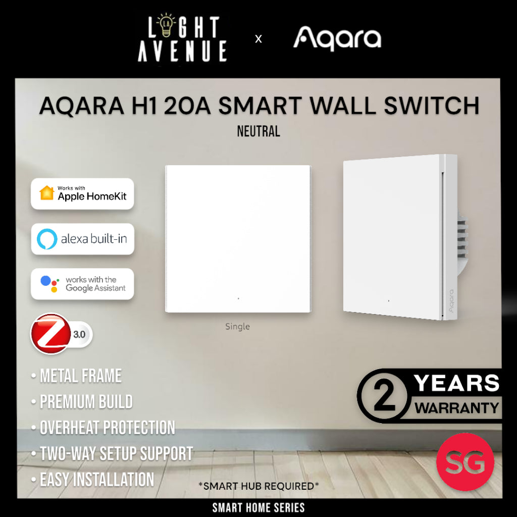 Aqara H1 Smart Wall Switch 20A Neutral