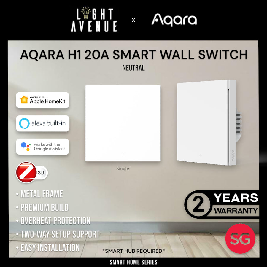 Aqara H1 Smart Wall Switch 20A Neutral