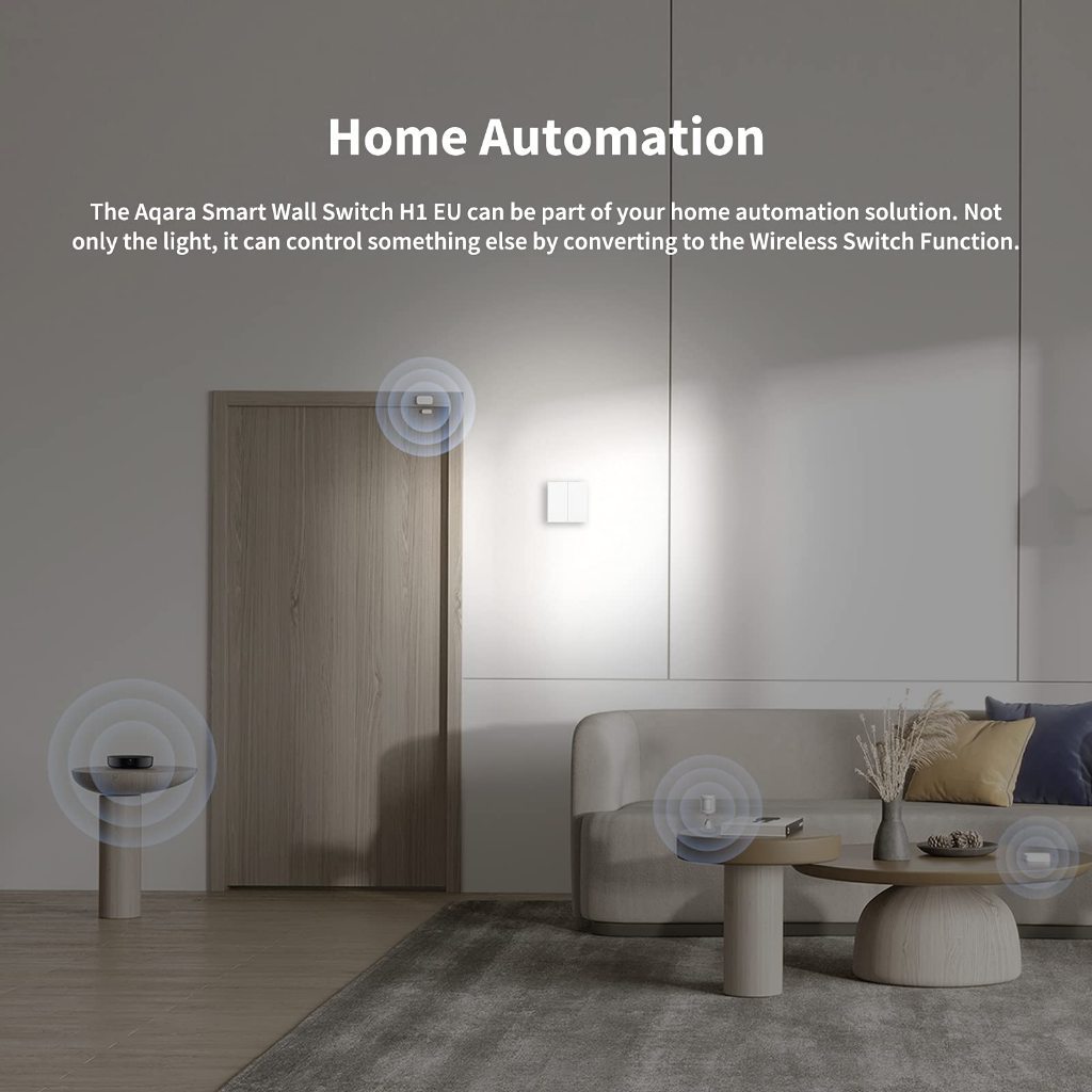 Aqara H1 Smart Wall Switch Neutral/Non-Neutral (White)