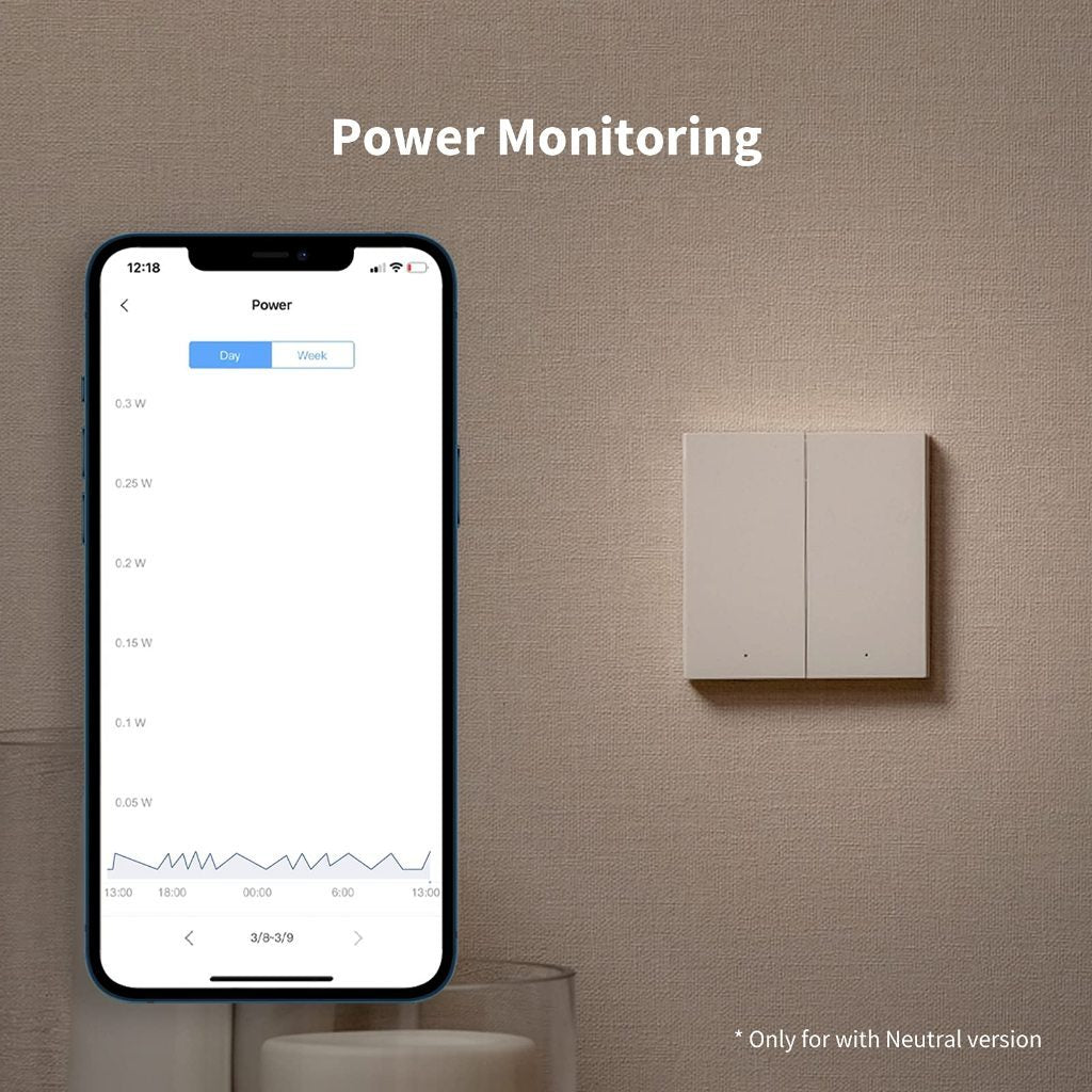 Aqara H1 Smart Wall Switch Neutral/Non-Neutral (White)