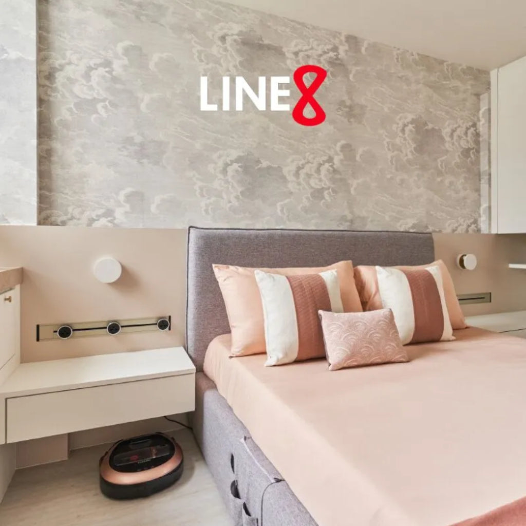 Line 8 Black Hairline Custom (Surface/Recess)
