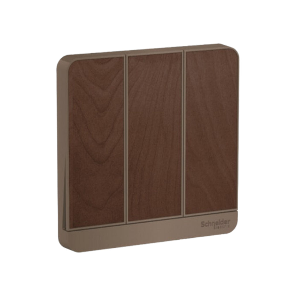 Schneider Electric AvatarOn Switch (Dark Wood)