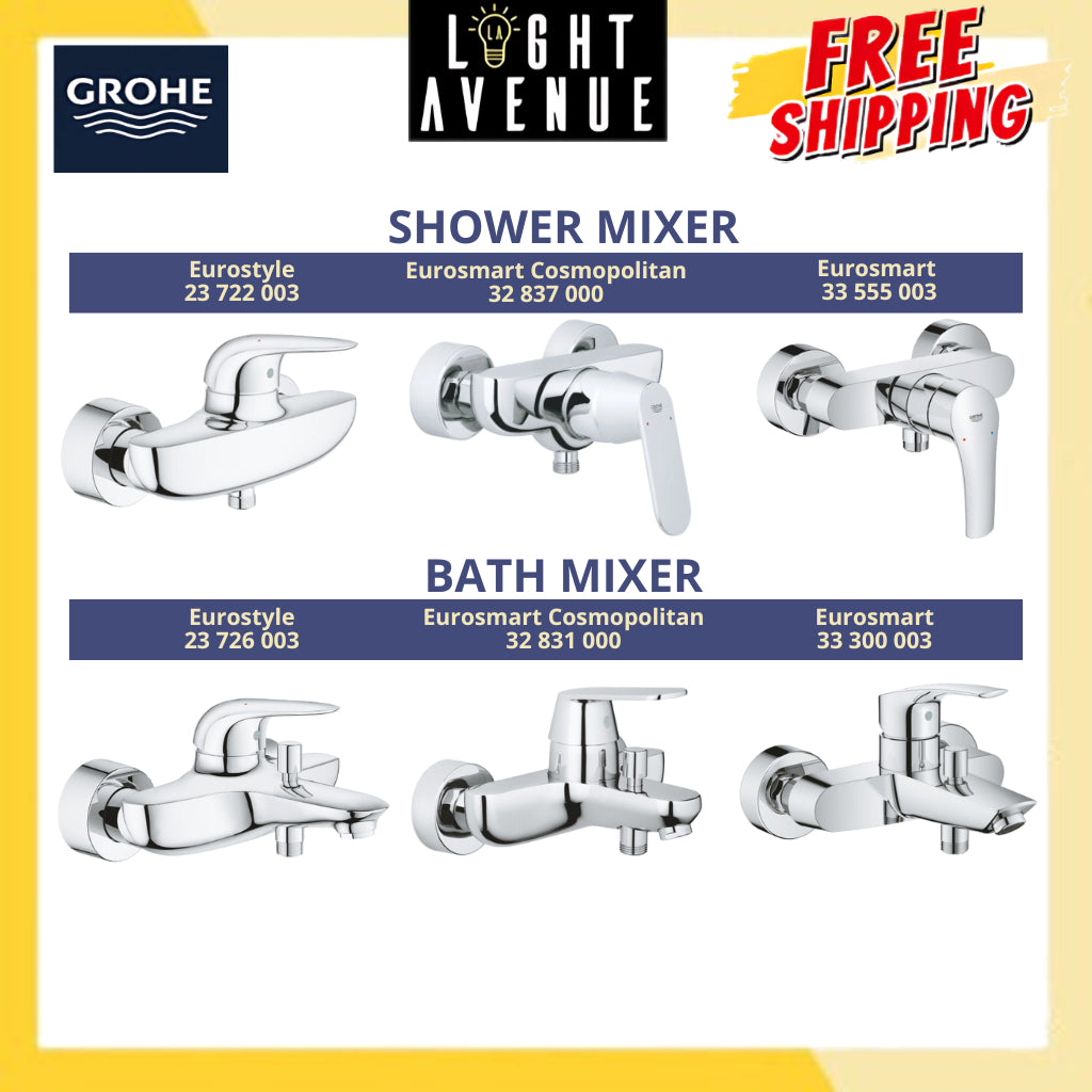 Grohe 328 37 000 Eurosmart Cosmopolitan Shower Mixer