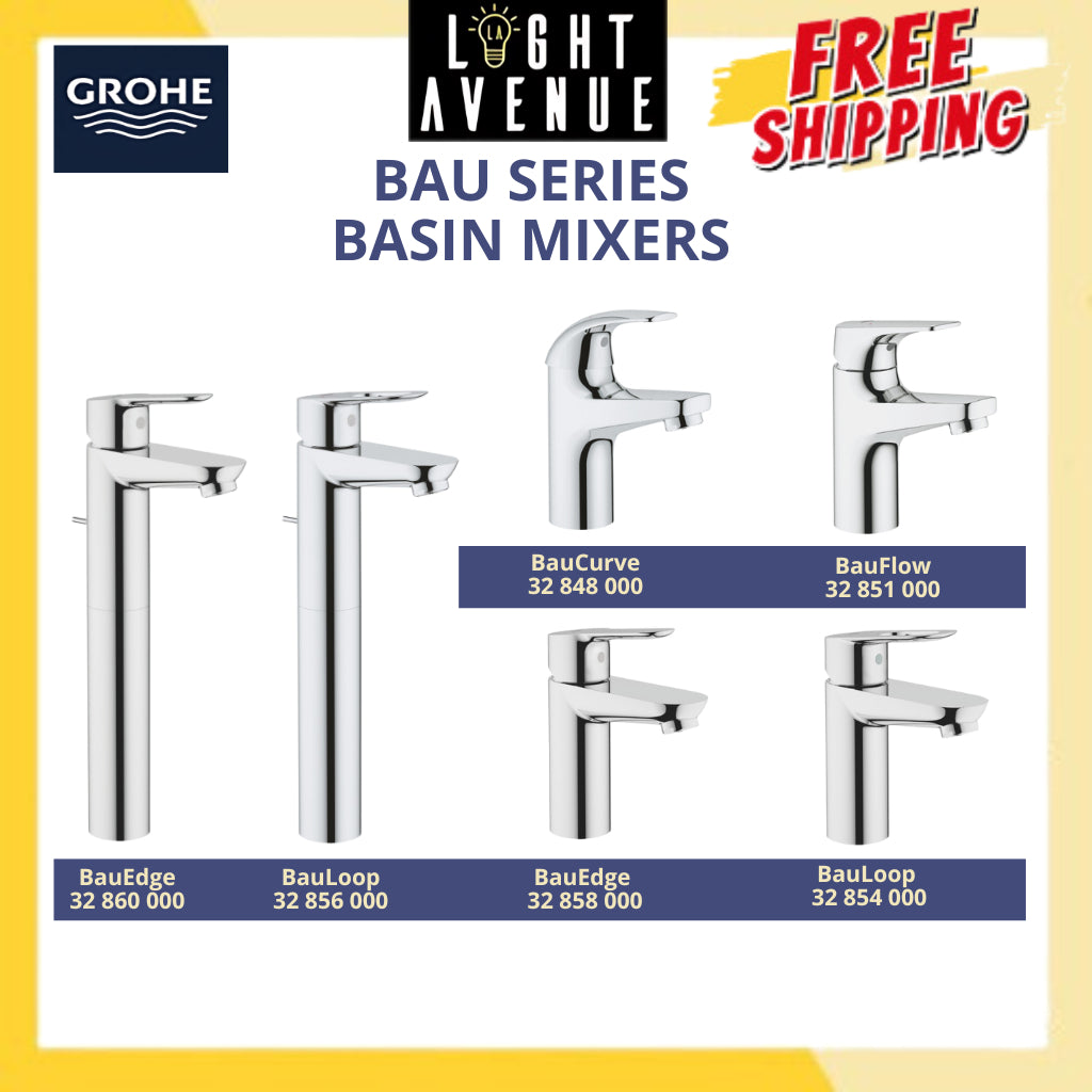 Grohe 24 287 001 EuroEco Basin Mixer