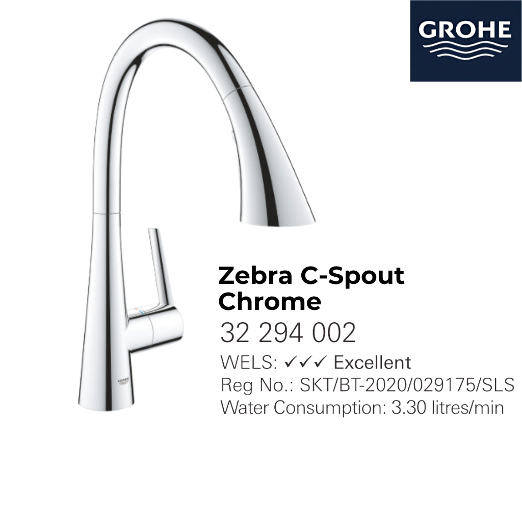 Grohe 32 294 002 Zedra Sink Mixer