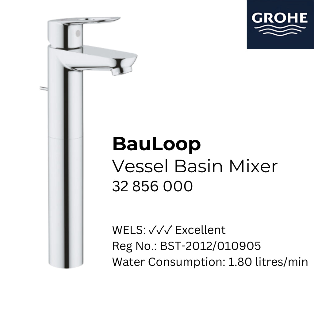 Grohe 32 854 000 BauLoop Basin Mixer