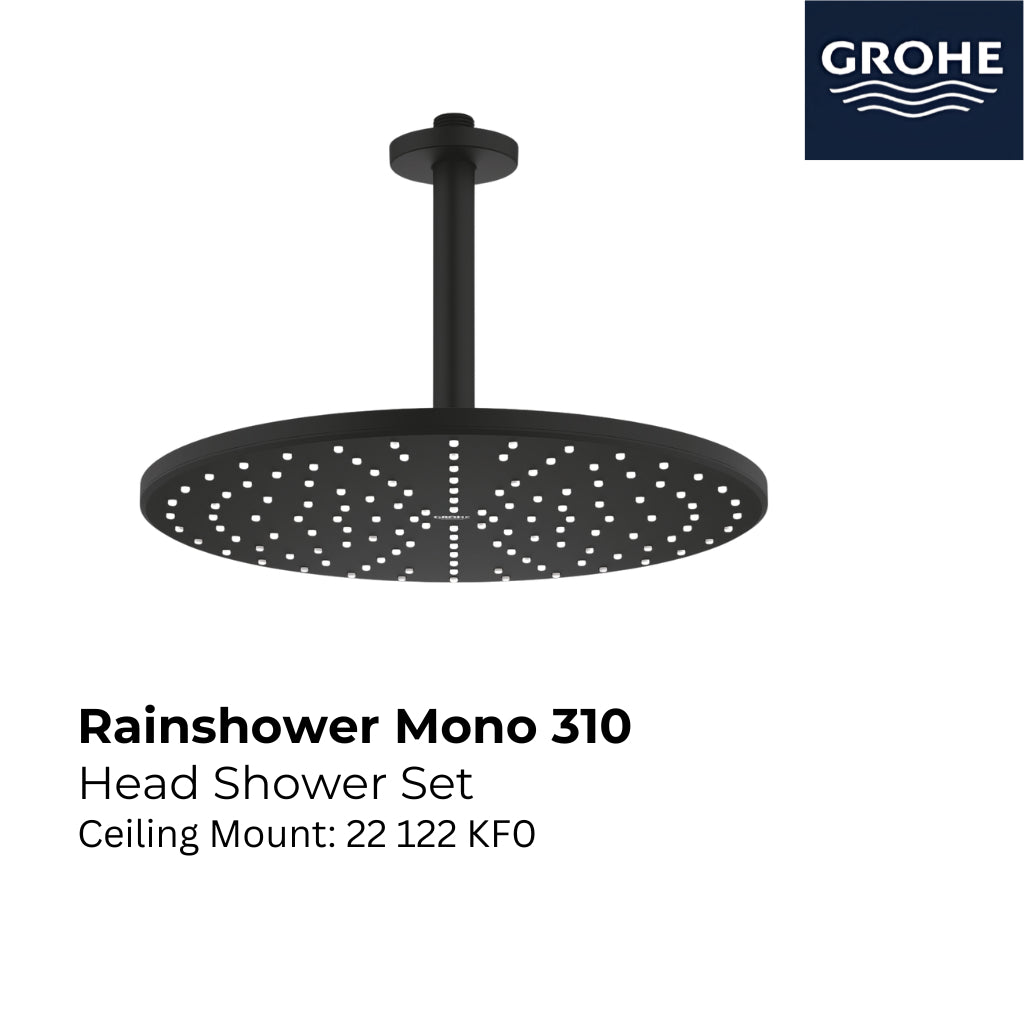 Grohe 22 123 KF0 Rainshower SmartActive 310 Head Shower Set 430mm (2 Sprays)