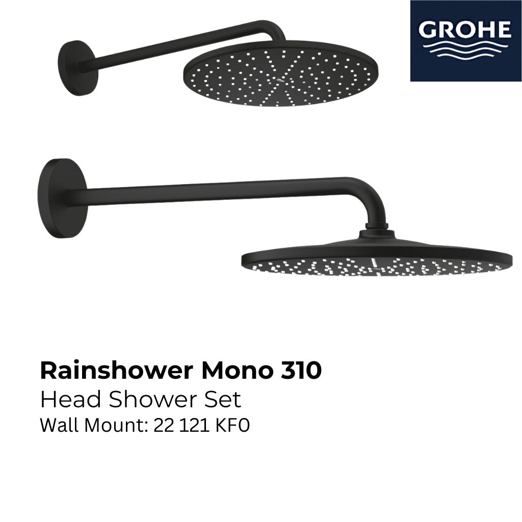 Grohe 22 123 KF0 Rainshower SmartActive 310 Head Shower Set 430mm (2 Sprays)