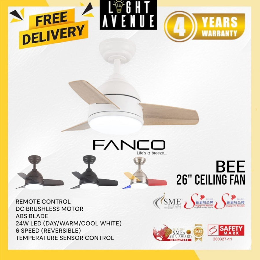 Fanco Bee Ceiling Fan 26"
