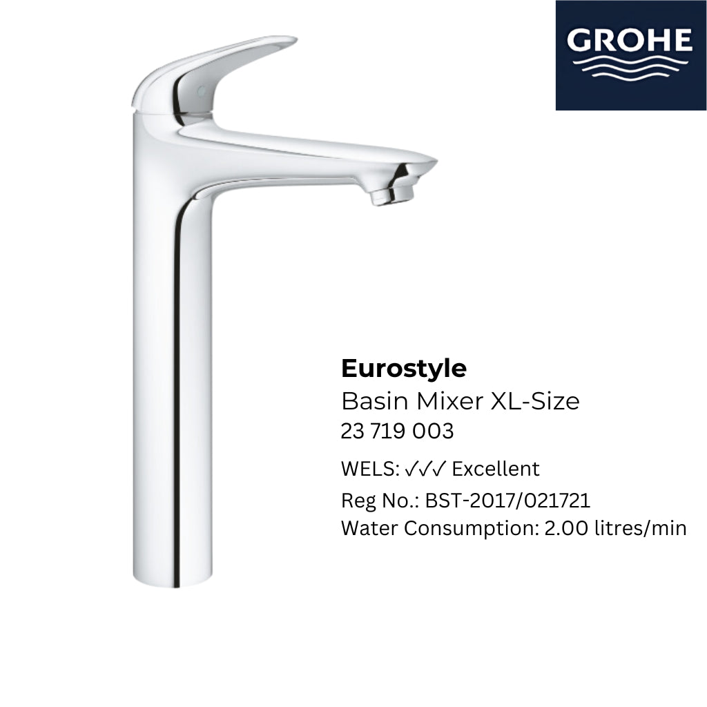 Grohe 32 825 00E Eurosmart Cosmopolitan Basin Mixer