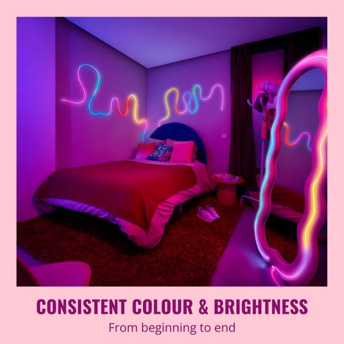 WiZ Smart WiFi Neon Flex Strip Lighting 5m 24W Type-G GM