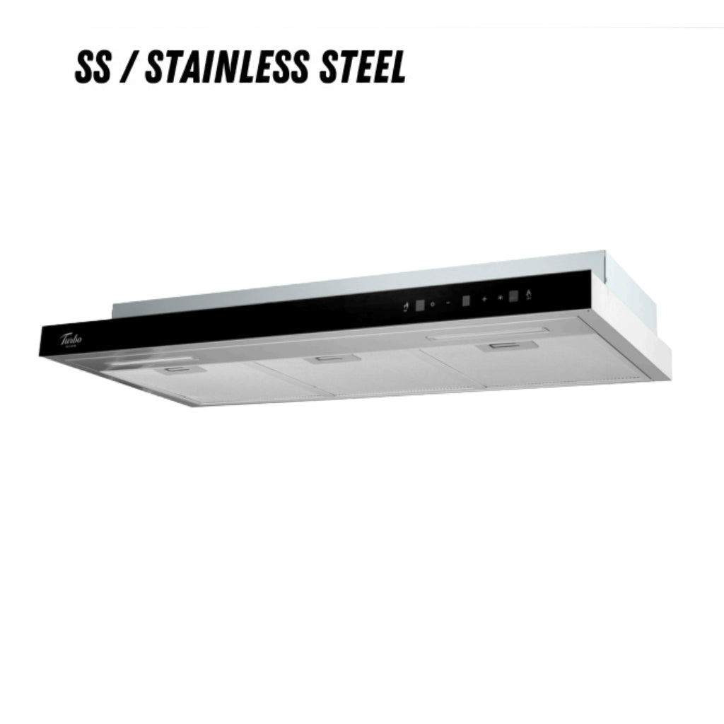 Turbo Incanto TAL902T-3 Series 90cm Range Slim Hood with 3 Speed Touch Control & Hand Wave Control