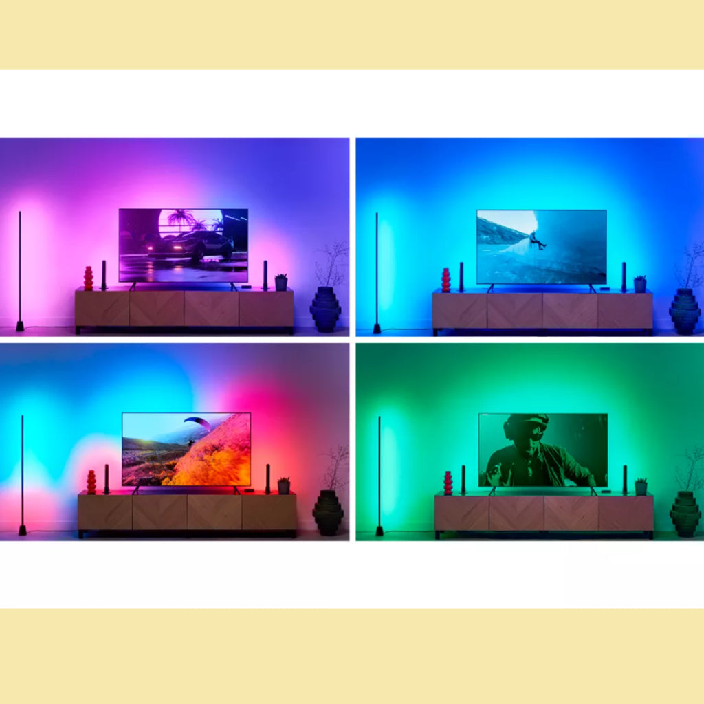 WiZ HDMI Sync Box with TV Light Strip for 55"-65"/75"-85" TVs​ 2700-6500K + RGBIC