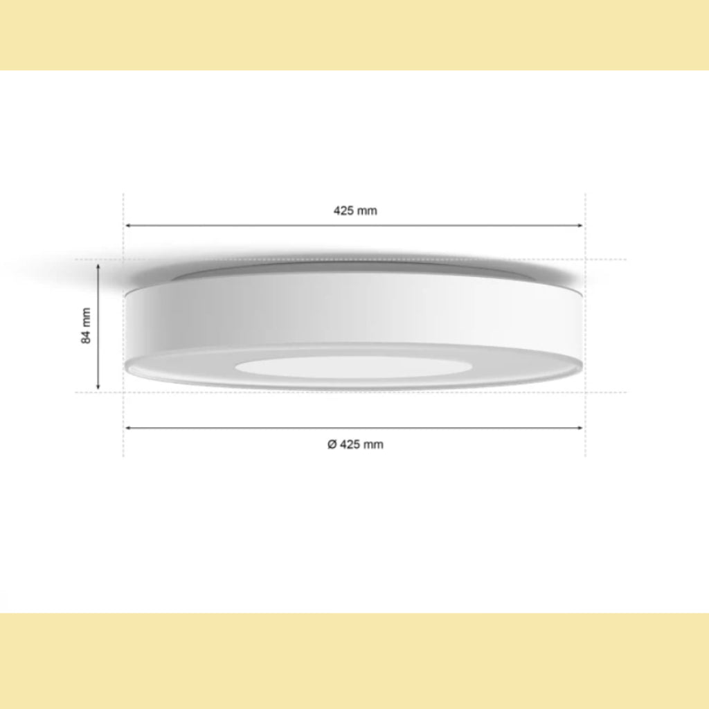 Philips Hue Xamento Smart Ceiling Light White and Color Ambience Smart Home Lighting