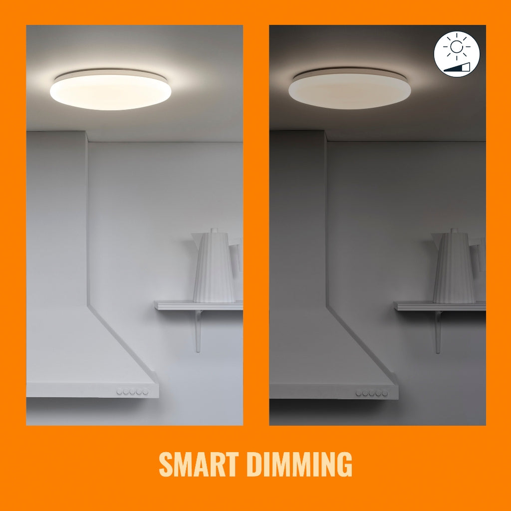 WiZ Adria Smart WiFi Dimmable Ceiling Light 17W 6500K White