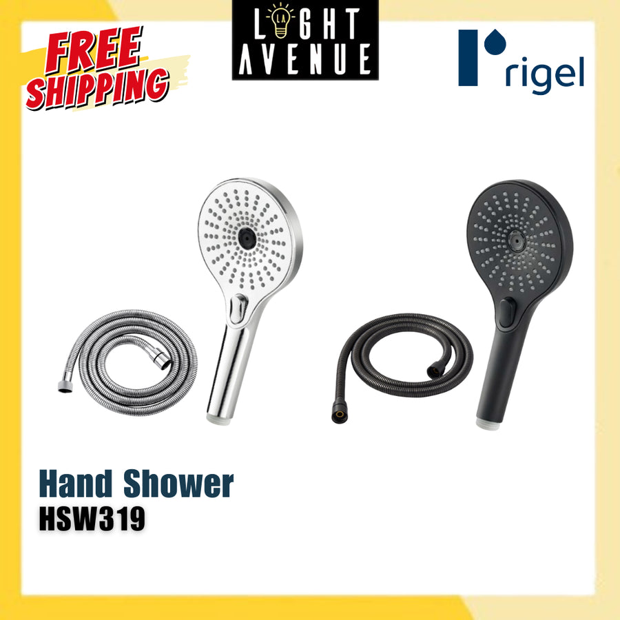 Rigel Hand Shower with Flexible Hose HSW319+FT-HOSF69L