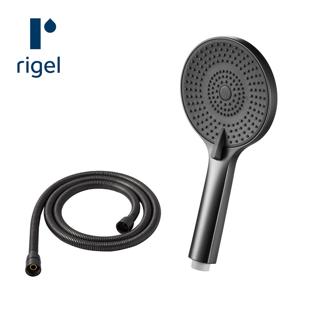 Rigel Hand Shower 3 Functions with Flexible Hose HSW284+FT-HOSF69L