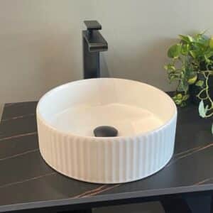 FLO Round Fluted Design Basin 78728MW