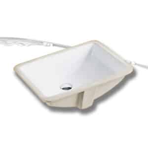White Undermount Sink